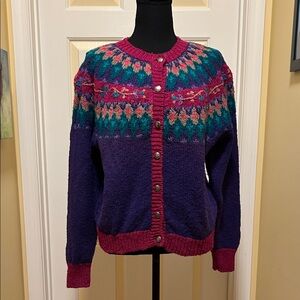 Vibrant Multicolor Women's Cardigan